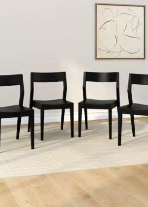 Solid Wood Dining Chair (Set of 4)