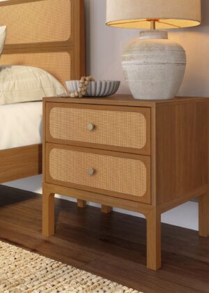 Elio 2-Drawer Nightstand