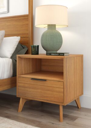Haven Nightstand with Shelf
